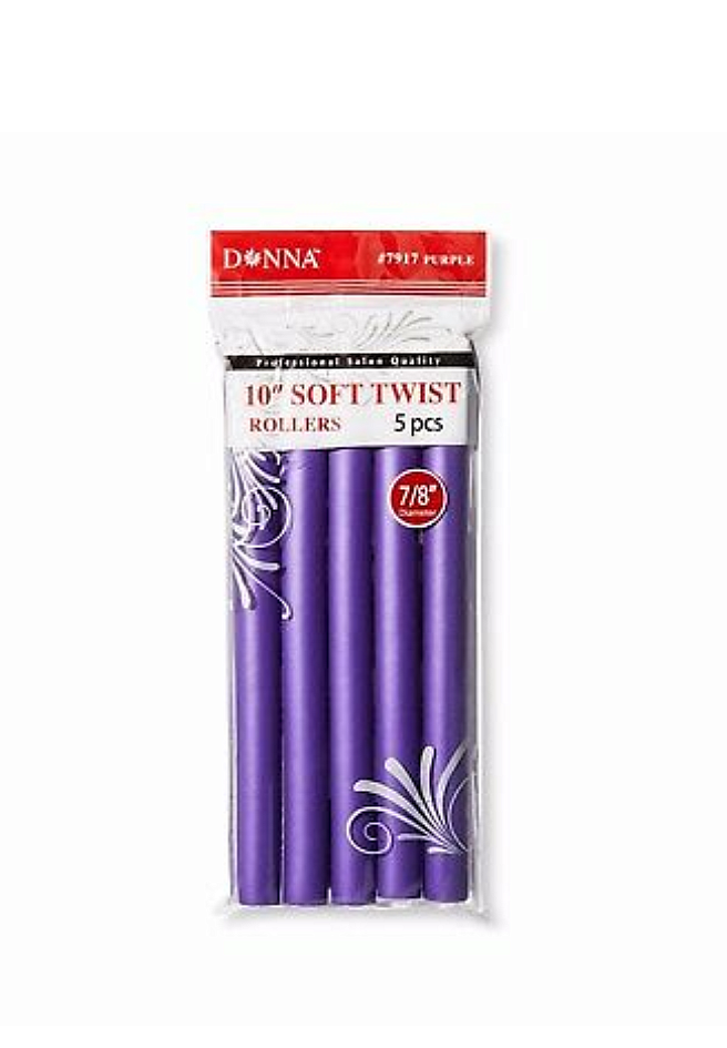 Donna 10" Soft Twist Rollers