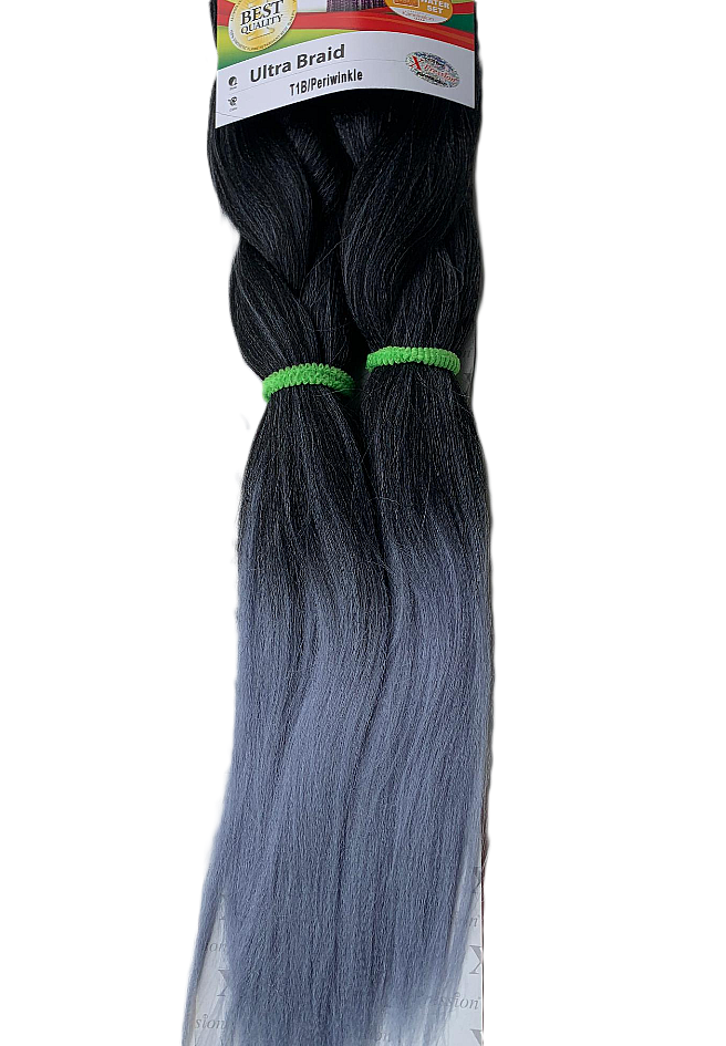X-Pression Ultra Braid Pre-Stretched 2x length 1pcs