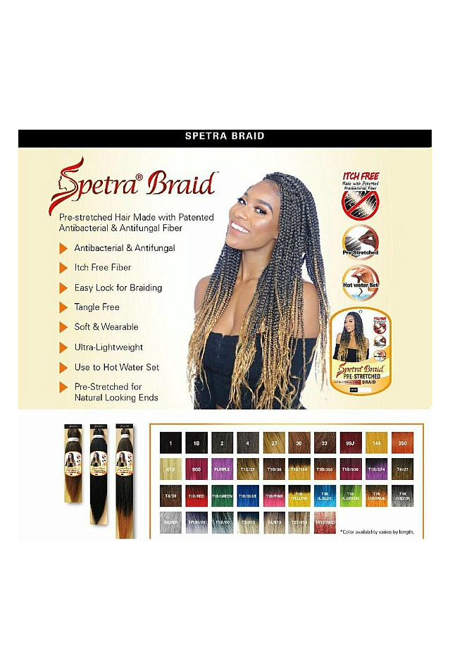 Spetra Braids Spetra Braids Pre-Stretched 1pcs