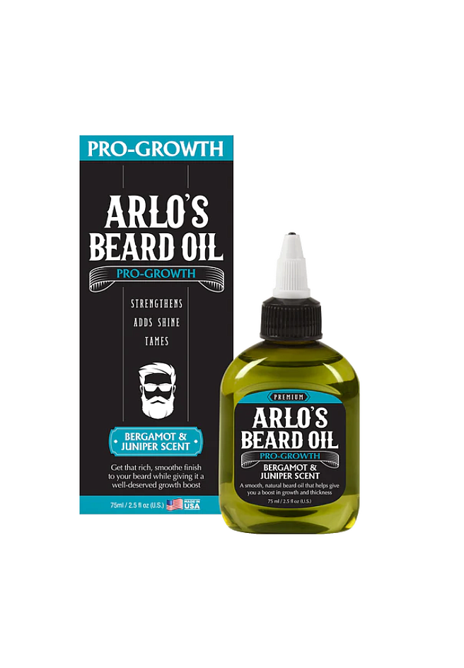 Arlos Beard Oil Pro Growth - Bergamot 75ml/2.5oz