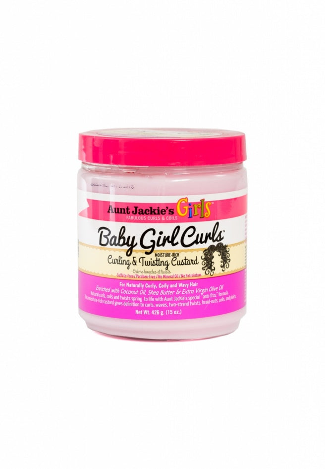 Aunt Jackie Girls Baby Girl Curls Curling & Twisting Custard 426g/15oz