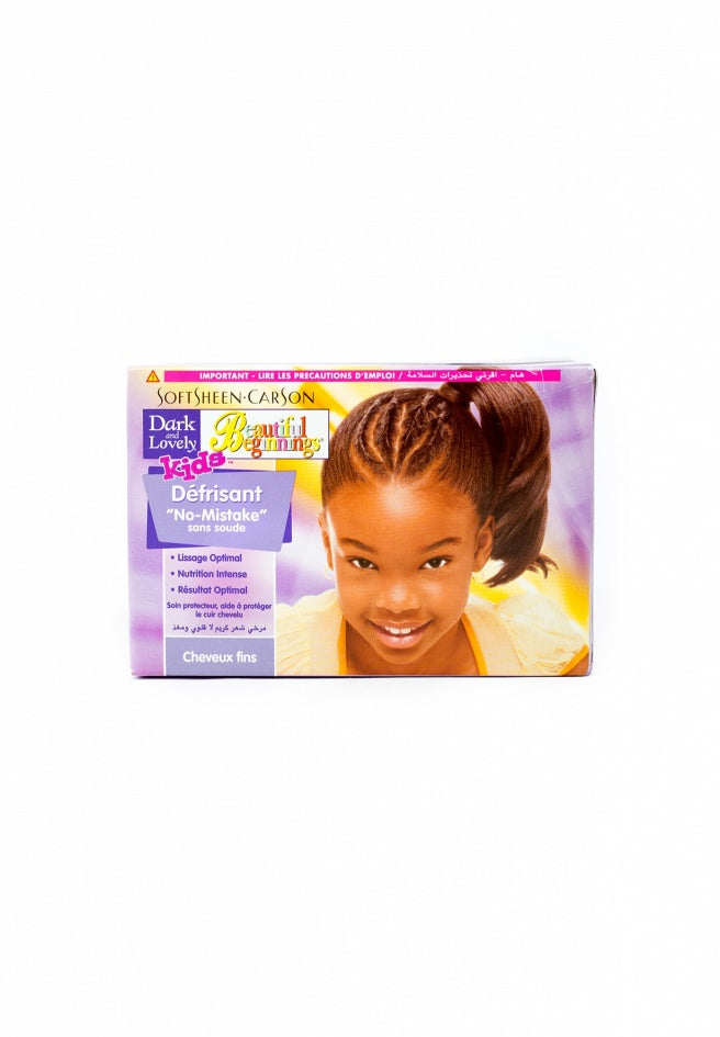 Dark & Lovely Beautiful Beginnings Kids - Relaxer for fine Hair 1 Kit