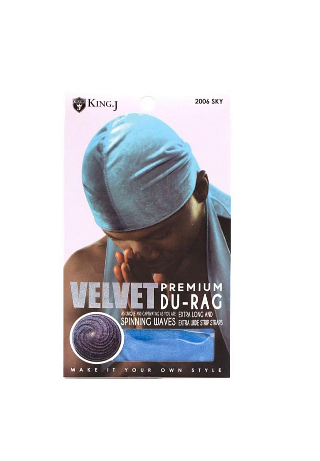 King.J VELVET PREMIUM DURAG 1pcs