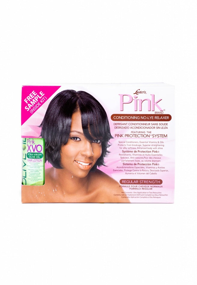 Pink Conditioning No-Lye Relaxer Regular 1 Kit