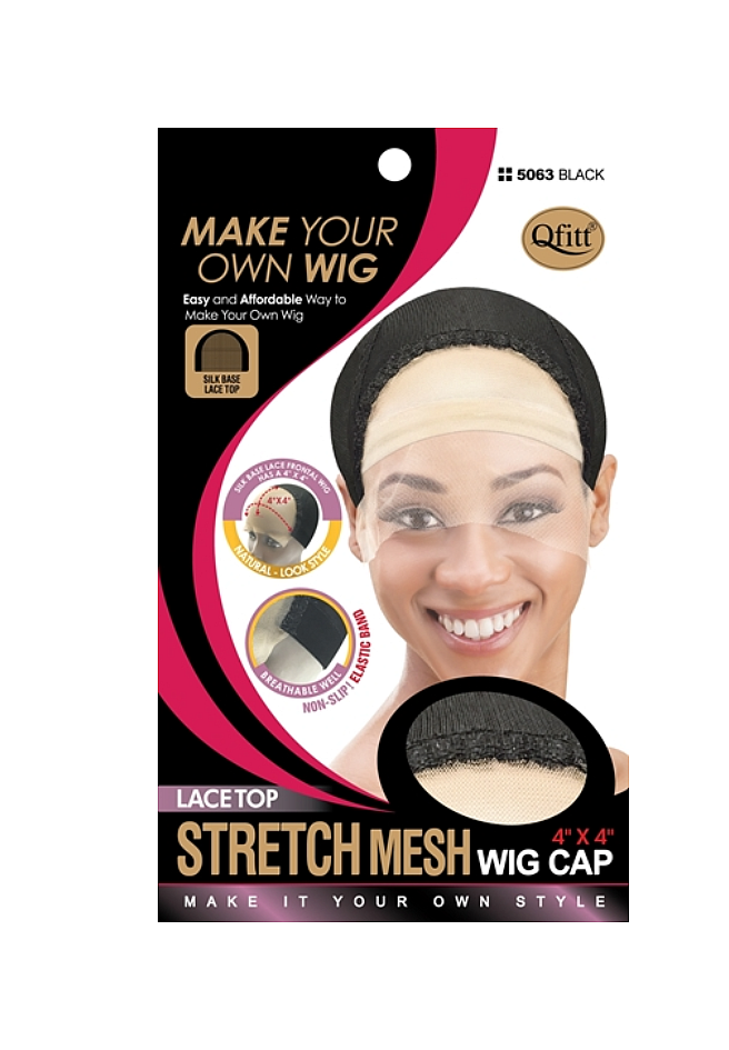 Qfitt LACE TOP STRETCH MESH WIG CAP 1pcs