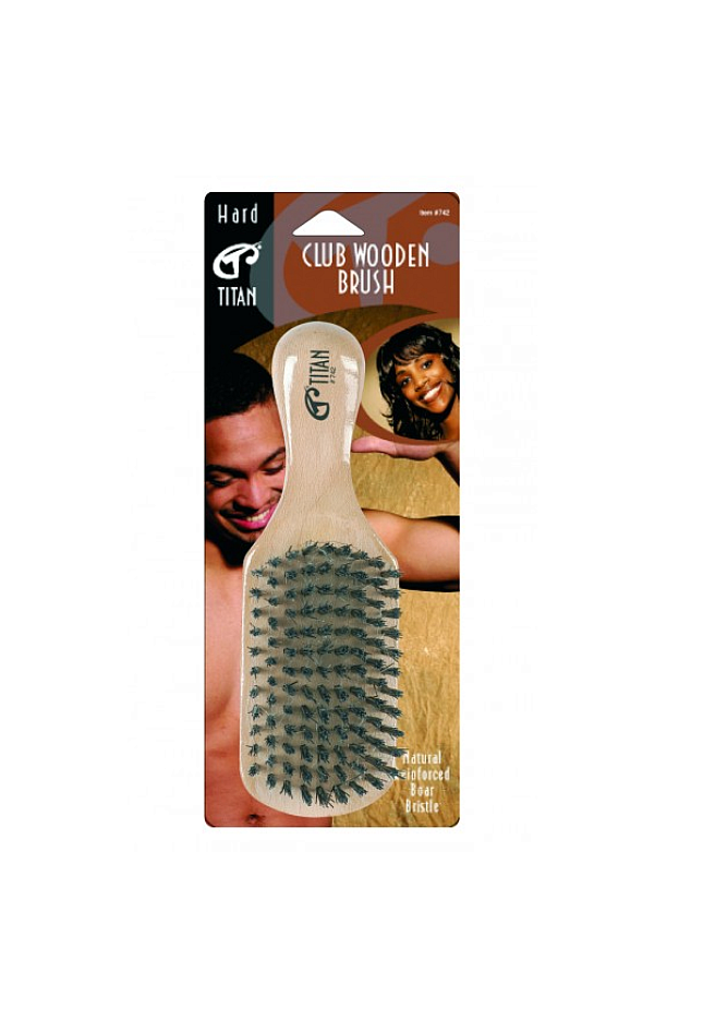 Titan Club Wooden Brush 1pcs