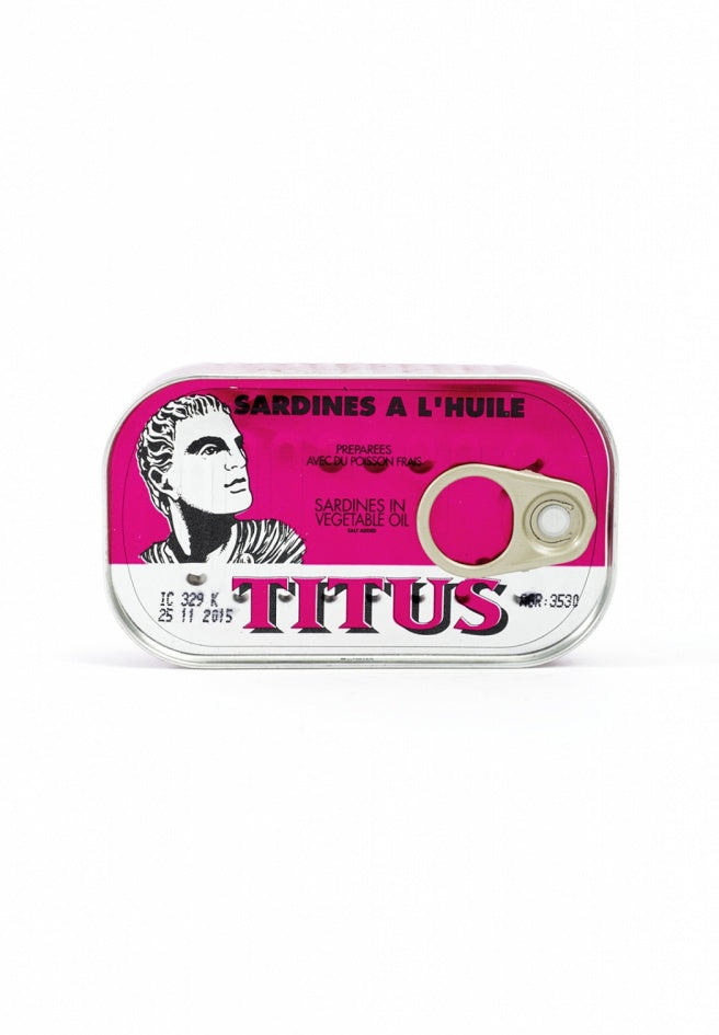 Titus Sardines in Vegetable Oil 125g