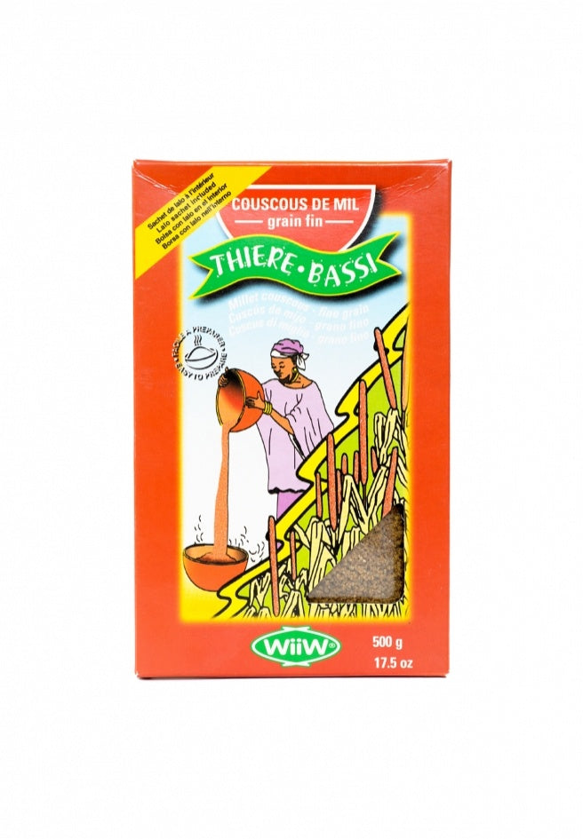 WiiW Thiere Bassi Millet Couscous Fine Grain 500g
