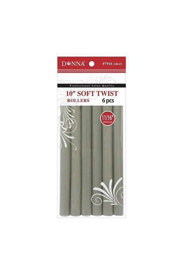 Donna 10" Soft Twist Rollers