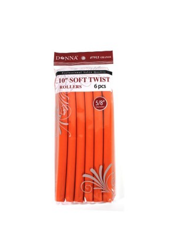 Donna 10" Soft Twist Rollers