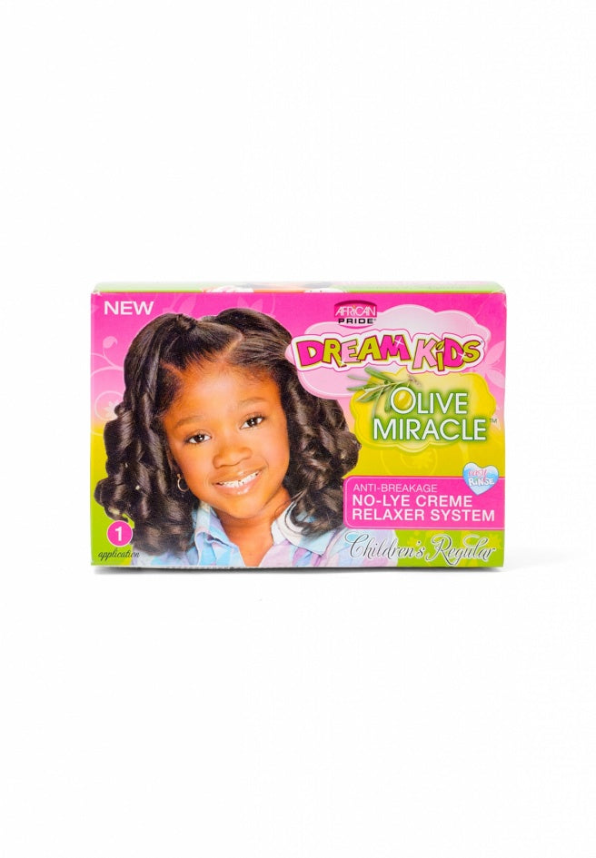 African Pride Dream Kids Olive Relaxer Regular