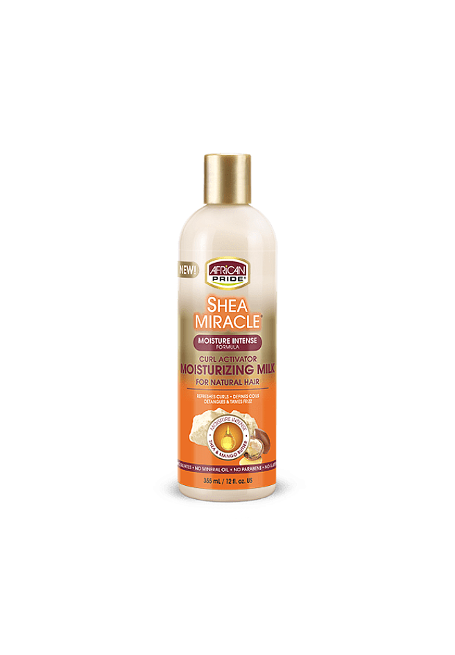 African Pride Shea Butter Miracle Moisturizing Milk 355ml/12oz