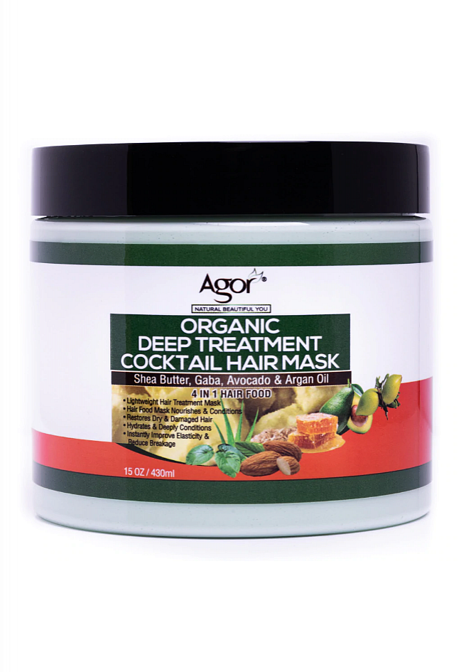 Agor Organic Deep Treatment Cocktail Hair Mask 430g