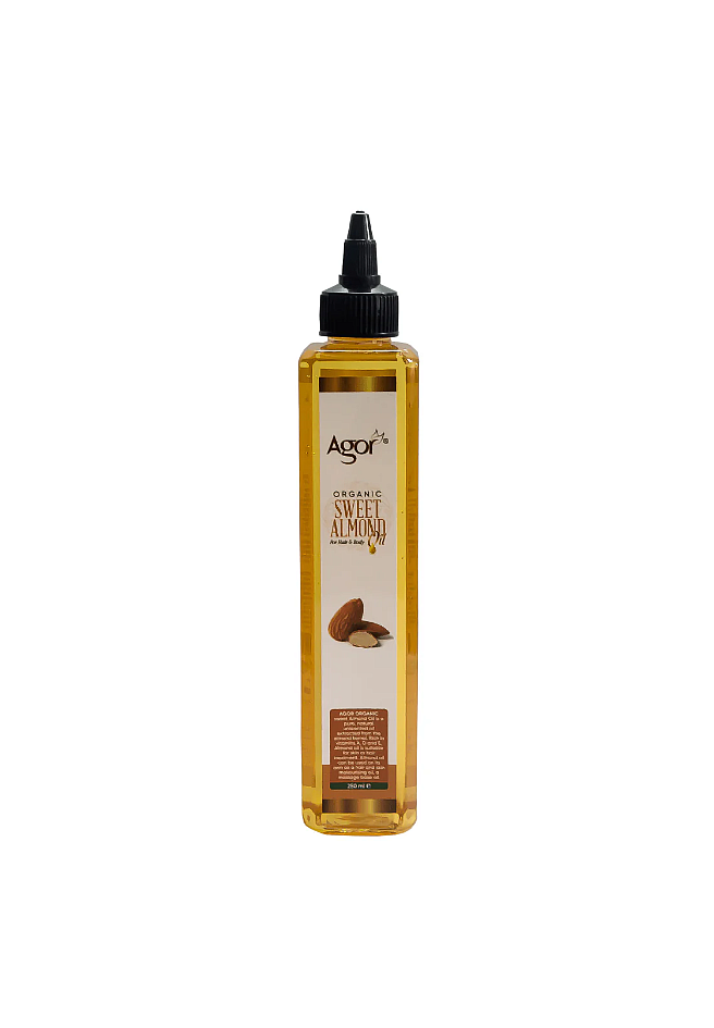 Agor Organic Sweet Almond Oil 250ml