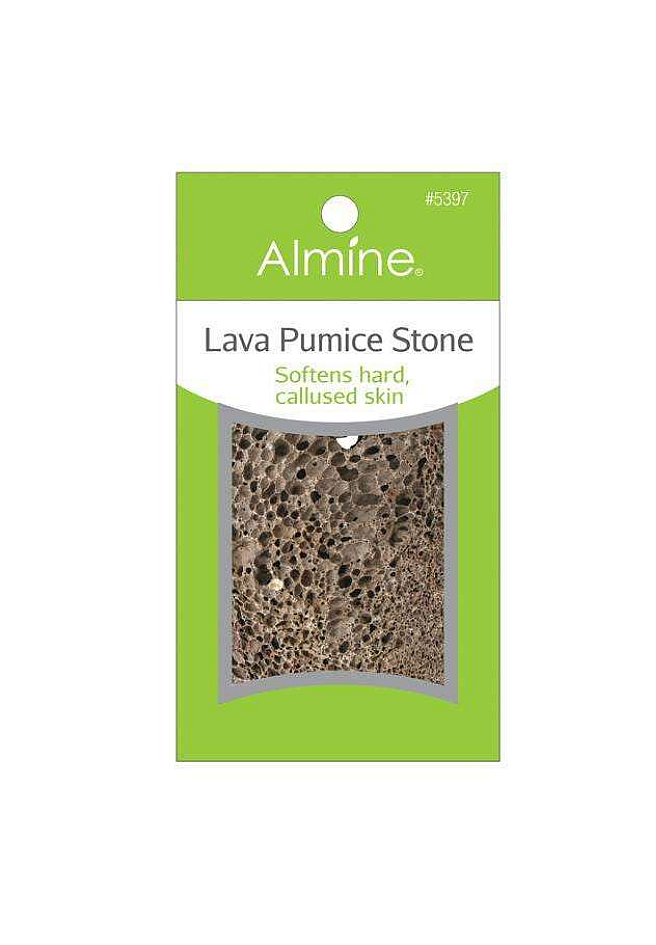 Almine Natural Lava Pumice Stone Charcoal 5397 1pcs
