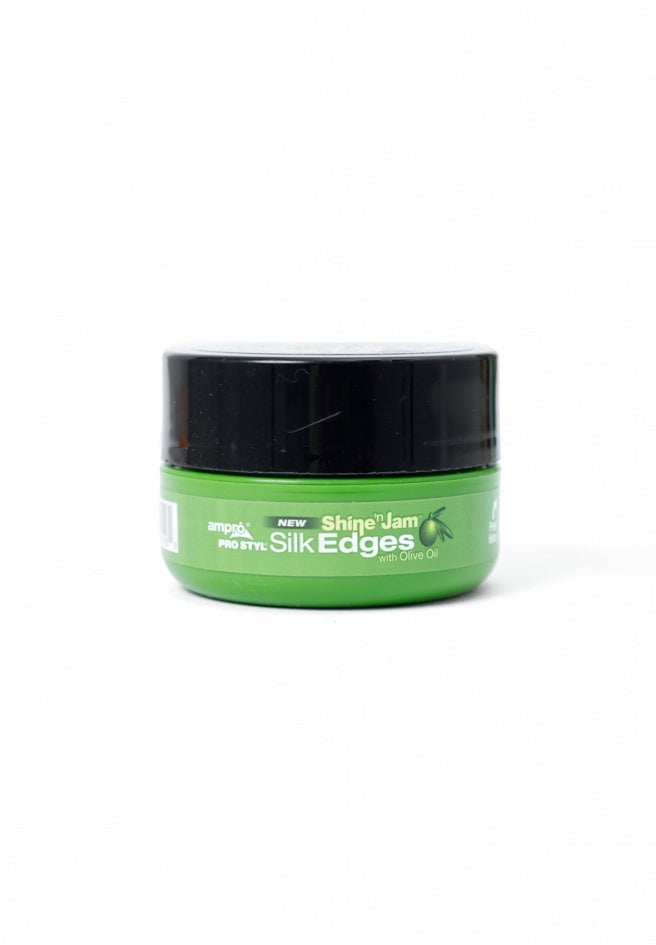 Ampro Pro Styl Shine Jam Silk Edges with Olive Oil 57g/2oz