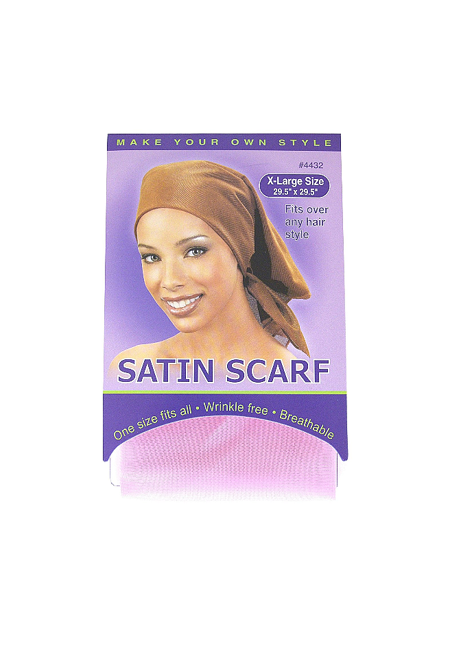 Annie Satin Scarf (4432)(4431) 1pcs