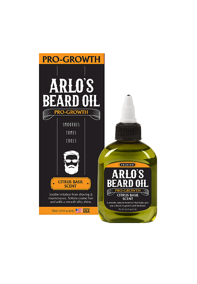 Arlos Beard Oil Pro Growth - Cutrus Basil 75ml/2.5oz