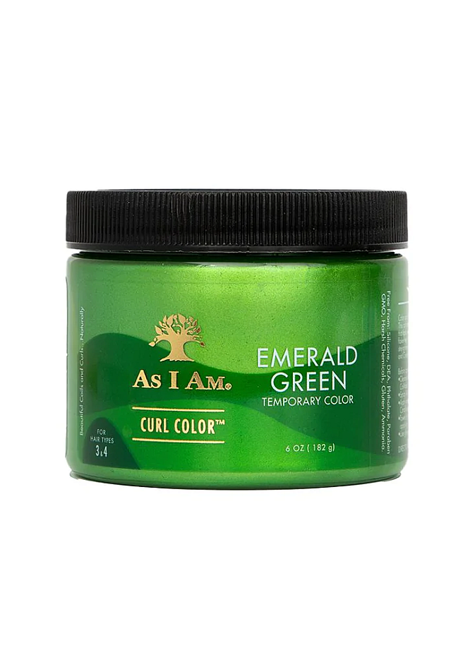 As I Am Curl Color Emerald Green 182g/6oz