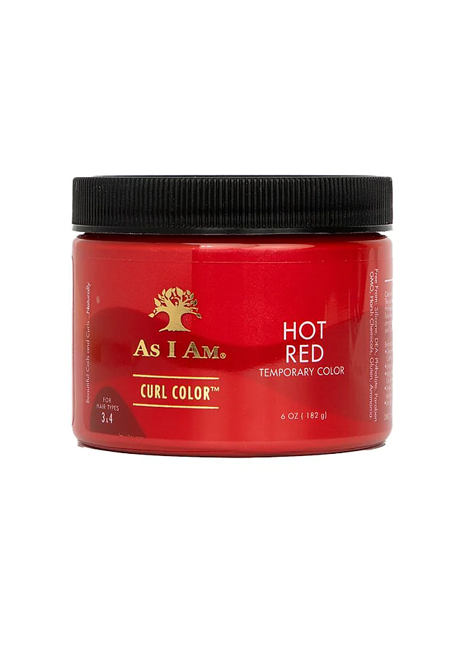 As I Am Curl Color Hot Red 182g/6oz