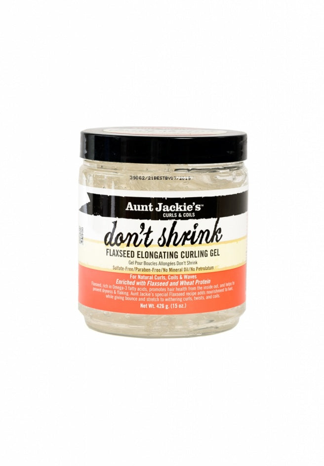 Aunt Jackie Don`t Shrink Flaxseed Elongating Curling Gel 426g/15oz