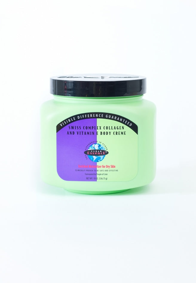 Clear Essence Swiss Complex Collage and Vitamin E Body Creme 537g/19oz