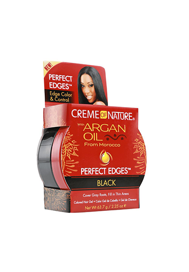 Creme Of Nature Argan Oil Perfect Edges Black Gel 63.7g/2.25oz