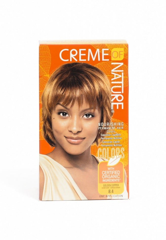 Creme Of Nature Nourrishing Permanent Hair Colors - Golden Copper