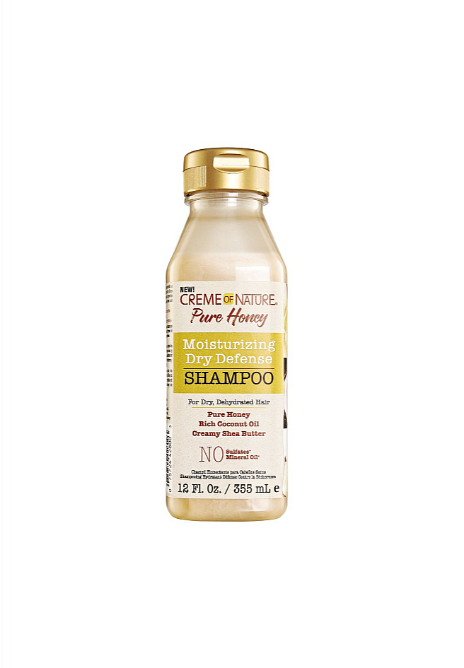 Creme Of Nature Pure Honey Moisturizing Dry Defense Shampoo 355ml/12oz