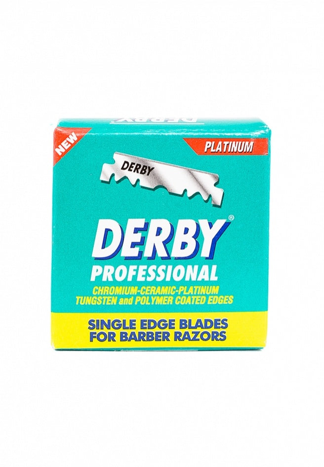 Derby Professional Single Edge Blades for Barber Razors 100pcs