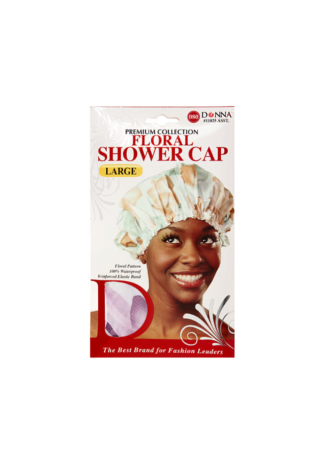 Donna Large Floral Shower Cap (11025) 1pcs