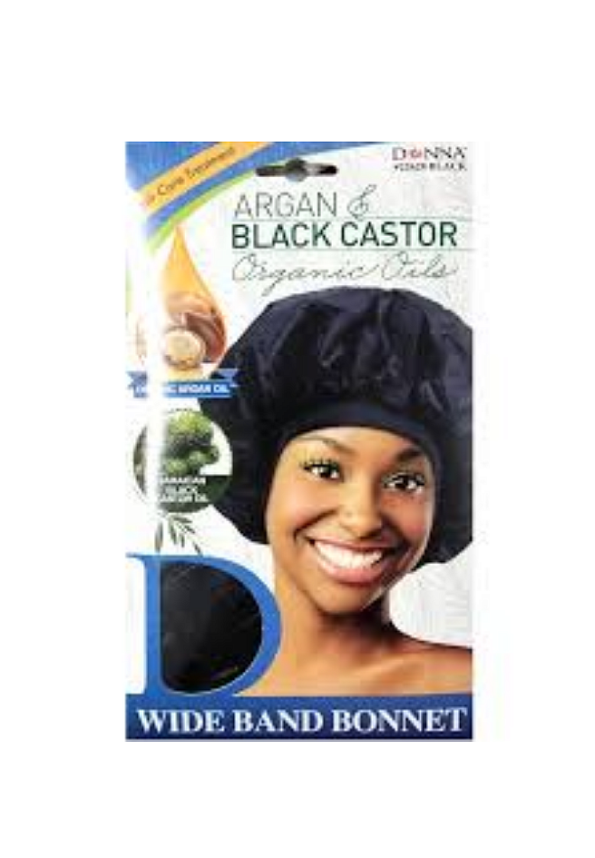 Donna Oli treated Wild Band Bonnet Black (22044) 1pcs