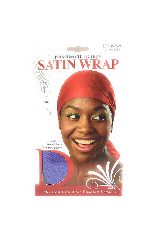 Donna Satin Hair Wrap 1pcs