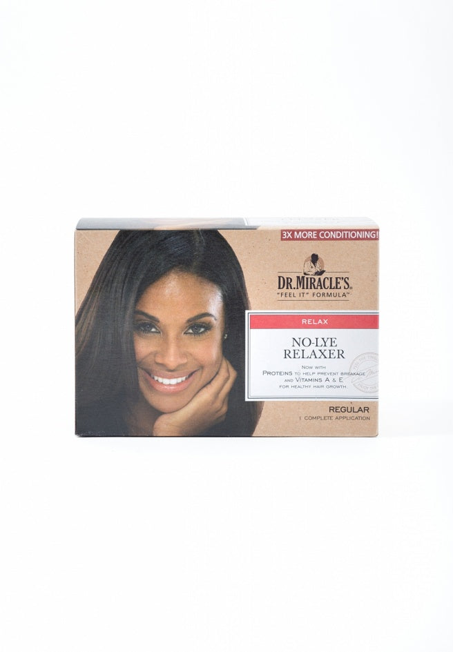Dr Miracle`s Thermaceutical Intensive No-Lye Relaxer `Regular` for normal hair 1 Kit