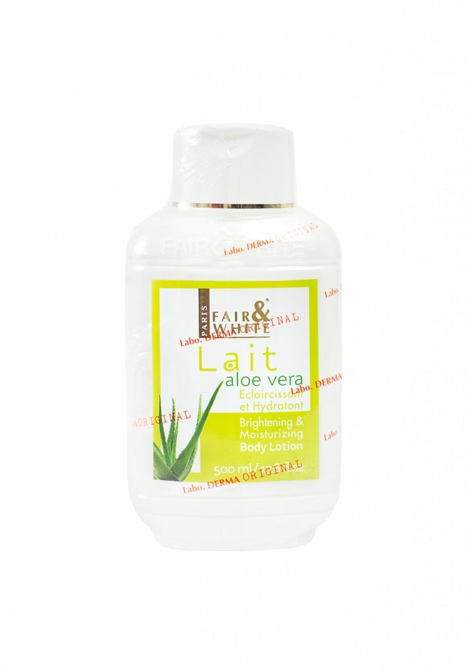 Fair & White Paris Aloe Vera Body Lotion Brightening and Moisturizing 500ml