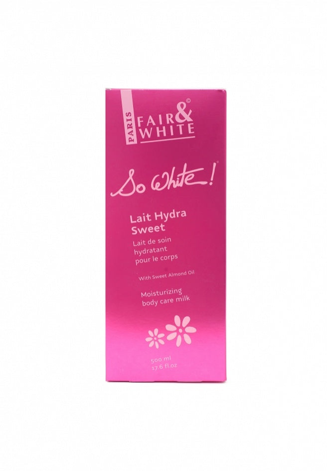 Fair & White Paris So White! Lait Hydra Sweet Moisturizing Body Milk 500ml
