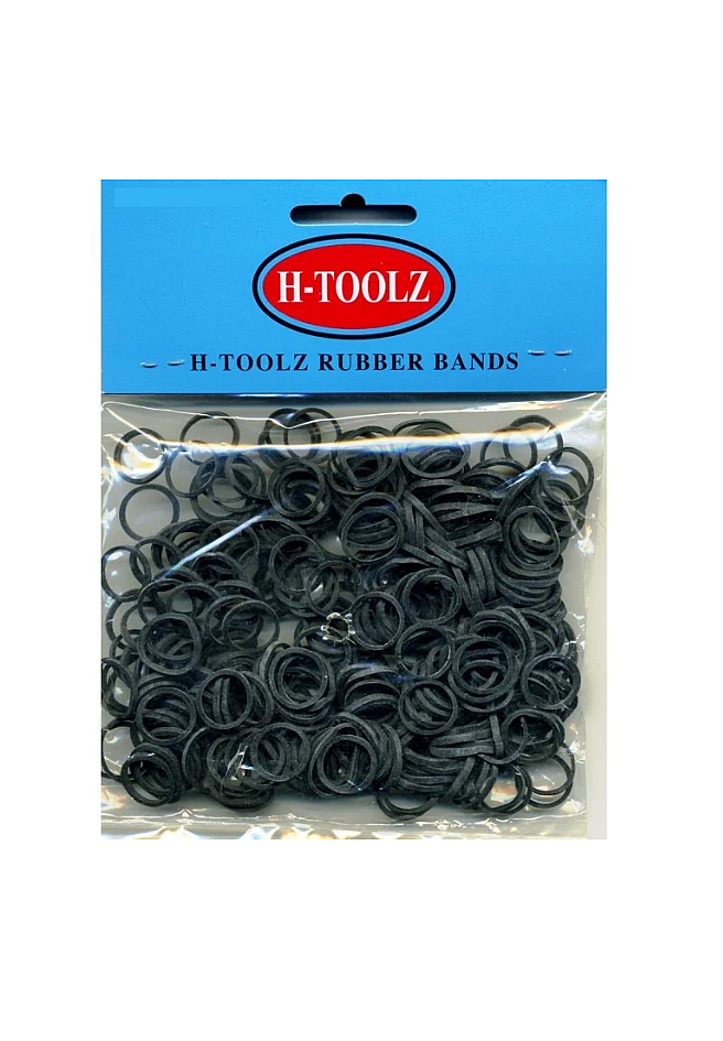 H-Toolz Rubber Bands Black 250pcs