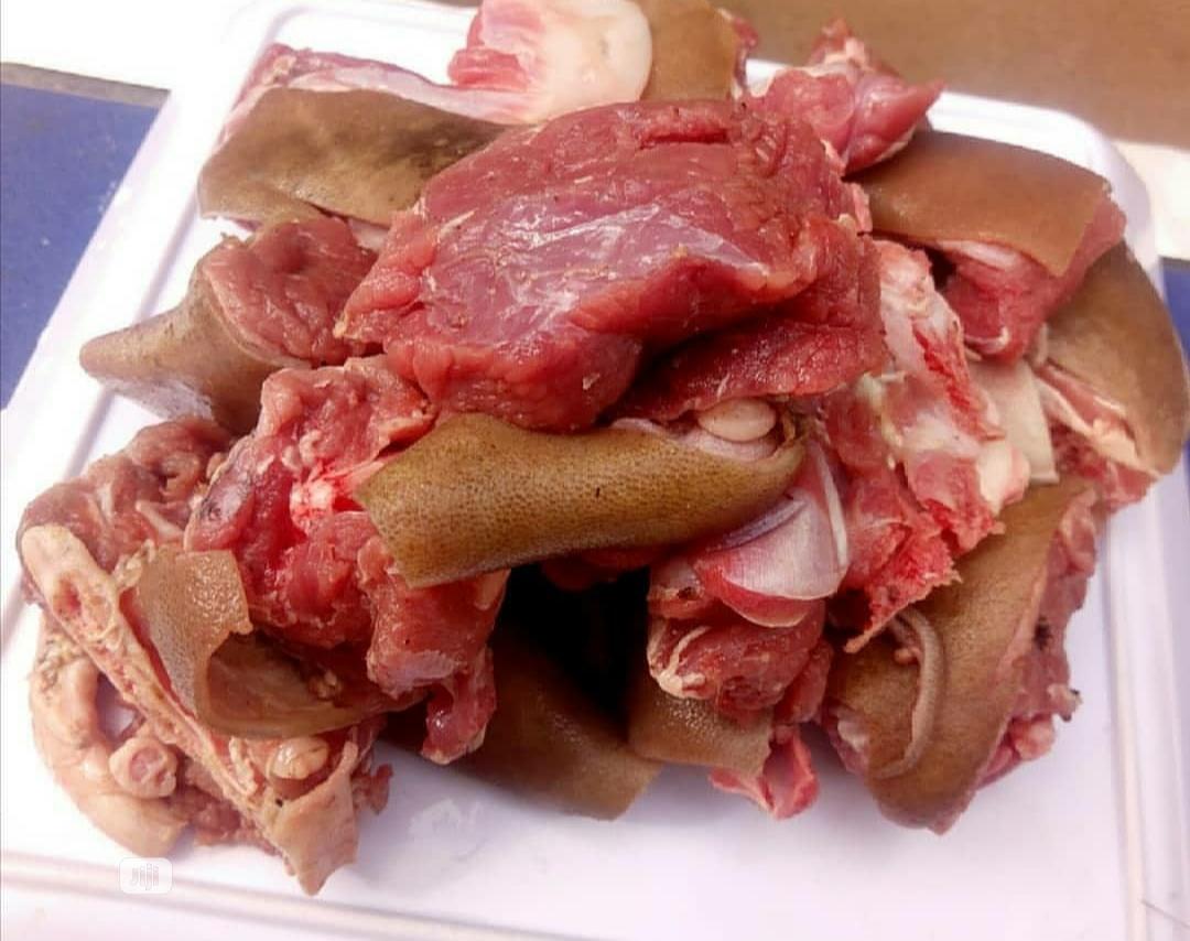 Kühlware Goat with Skin Meat frozen 500g