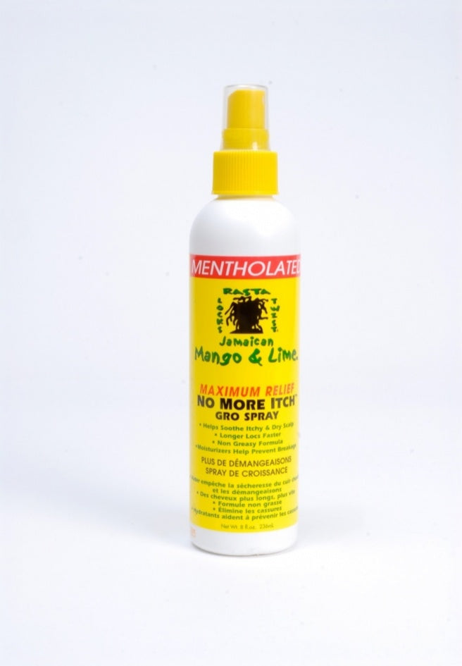 Jamaican Mango & Lime No More Itch Grow Spray Maximum Relief 236.57ml/8oz