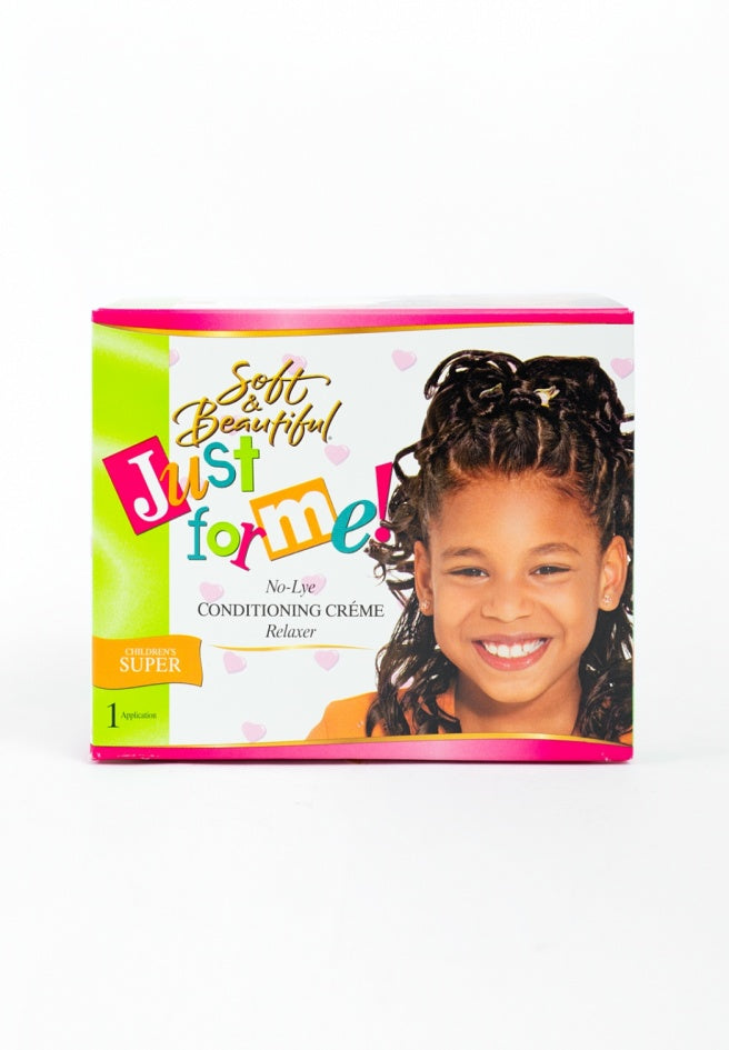 Just For Me Conditioning Cream Relaxer - Super 1 Kit