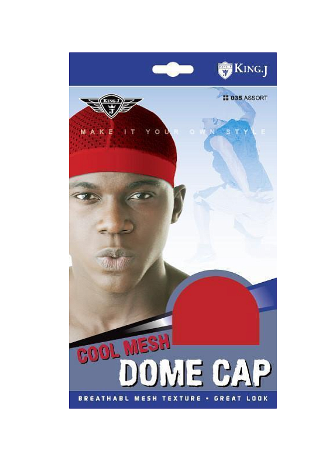 King.J COOL MESH DOME CAP 1pcs