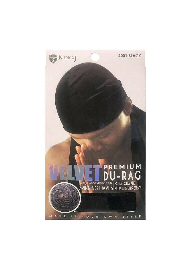 King.J VELVET PREMIUM DURAG 1pcs