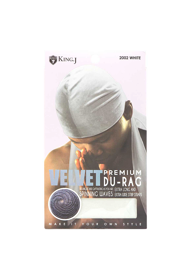 King.J VELVET PREMIUM DURAG 1pcs