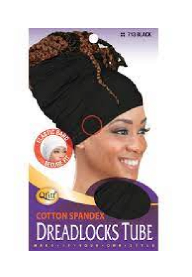 Qfitt DREADLOCKS TUBE Black (713) 1pcs