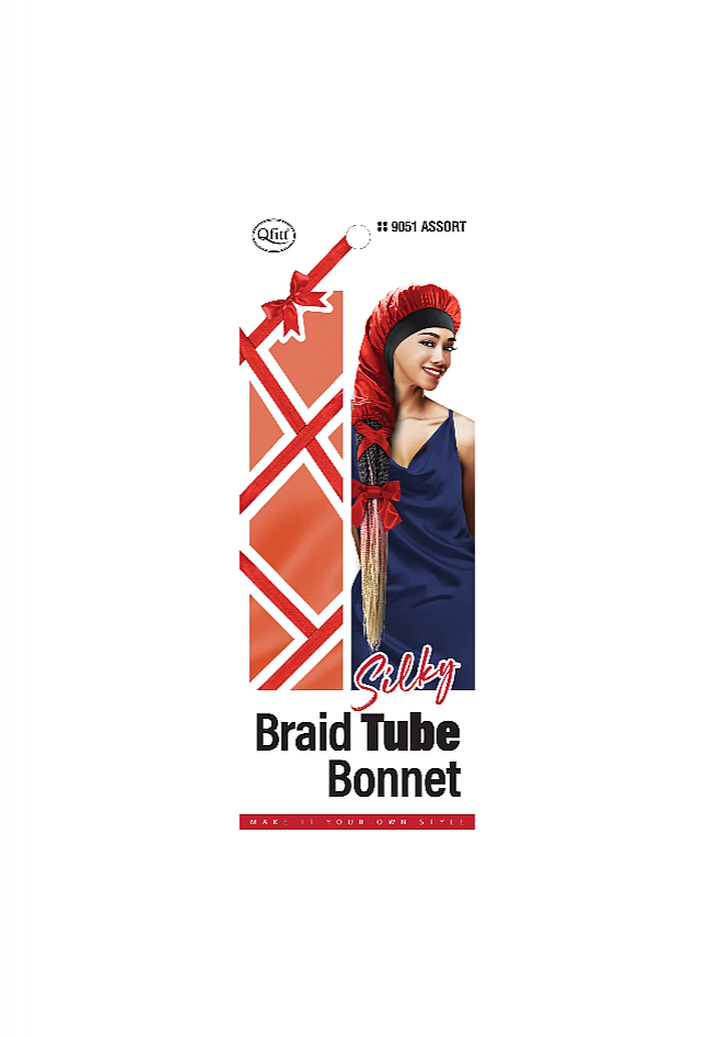 Qfitt SILKY BRAID TUBE BONNET 1pcs