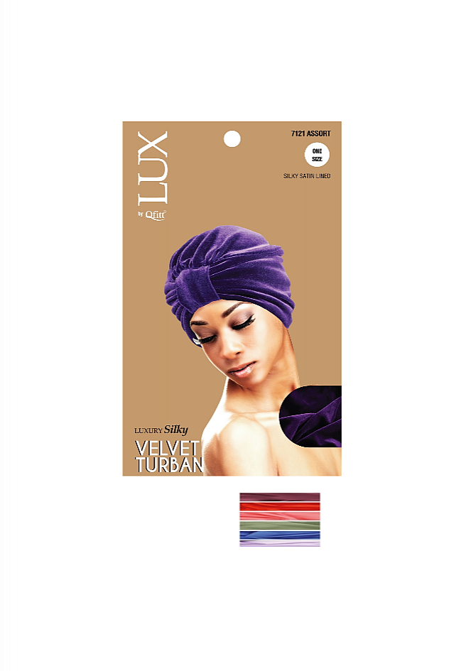 Qfitt SILKY VELVET TURBAN 1pcs
