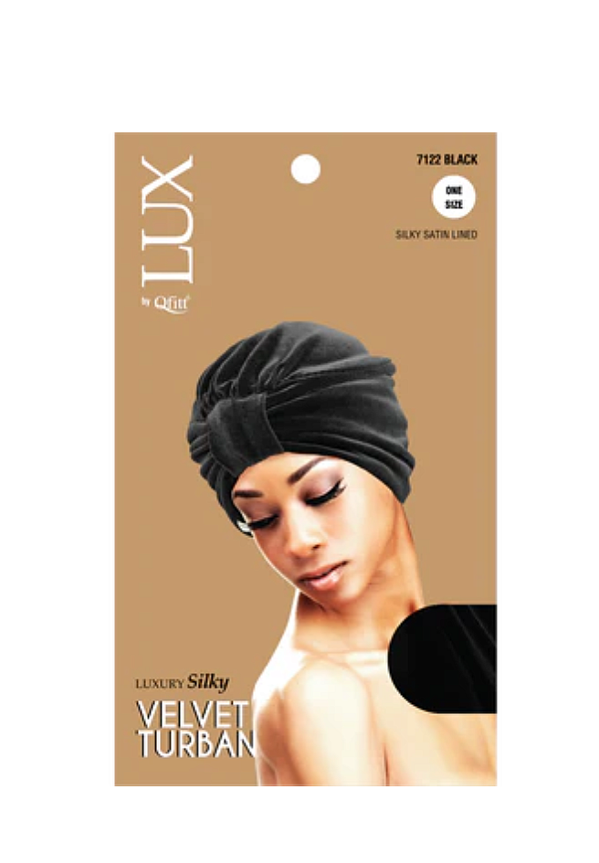 Qfitt SILKY VELVET TURBAN 1pcs
