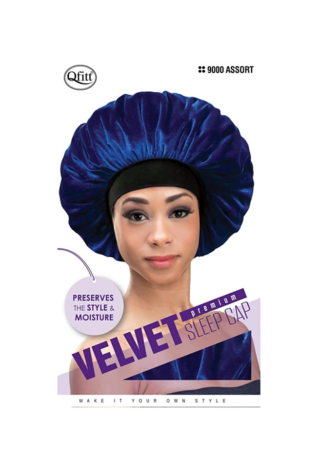 Qfitt VELVET SLEEP CAP 1pcs