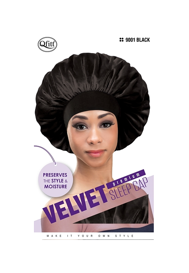 Qfitt VELVET SLEEP CAP 1pcs