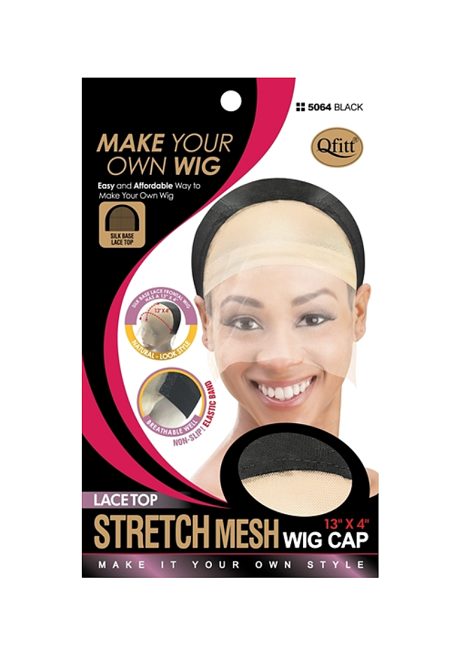 Qfitt LACE TOP STRETCH MESH WIG CAP 1pcs